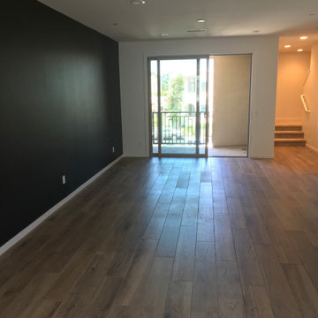 Black on White accent walls