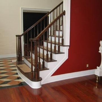 Flared Staircases