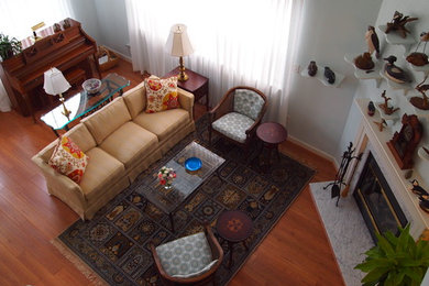 Transitional home design photo in Other