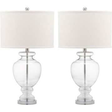 Turquoise Lamp (Set of 2) - Clear