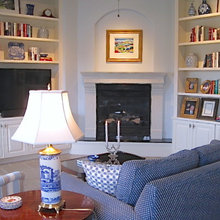living room book case