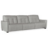 Reaux Power Recline Sofa With 3 Power Recliners