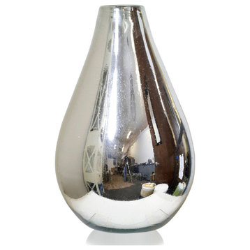 Firenze Vase, Silver