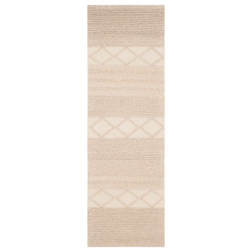 Safavieh Couture Natura Collection NAT217 Rug, Beige, 2'3"x6'
