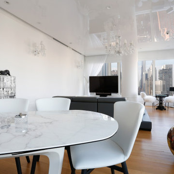 High gloss stretch ceiling on Lexington ave, NYCl