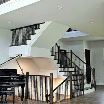Project #109 | U-Shaped Stairs in Countryside Retreat