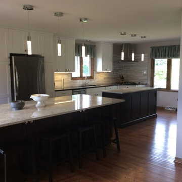 Two Kitchen Islands