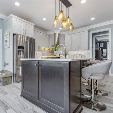 Two-Finish Kitchen Design Sanford, NC