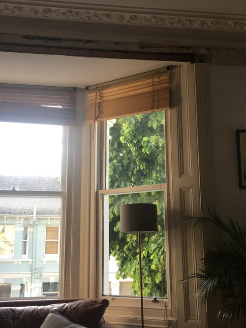 Lounge bay window Houzz UK