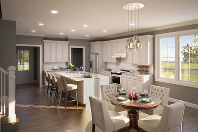 Example of a classic home design design in Other