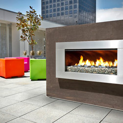 Escea - EF5000 Outdoor Gas Fireplace - Outdoor Fireplaces
