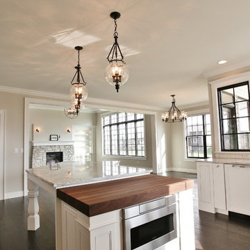 Painted White Kitchen Cabinets