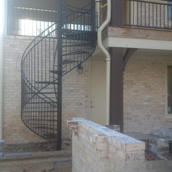 Custom Iron Spiral Staircases - Stair Parts