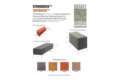 TUFFBRICK STONEBRICK Sustinable Brick System for Low Carbon Projects