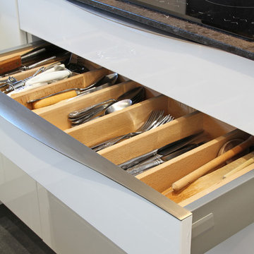 Rotpunkt Lucido White High Gloss Kitchen