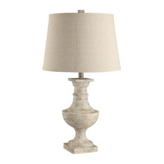 Vesta Sanded Off-white Accent Table Lamp