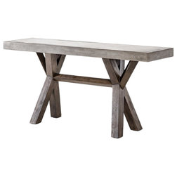 Industrial Console Tables by Vig Furniture Inc.