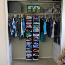 Kid closet space