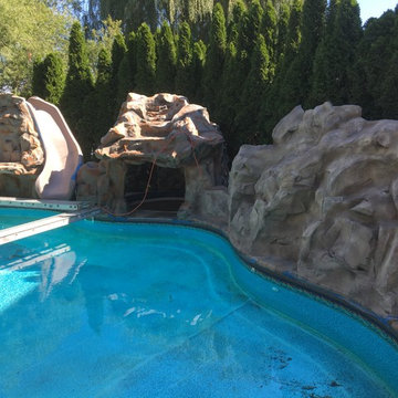 Custom Build Water Falls and Grotto