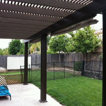 PAINTED PATIO COVERING-2 TONE