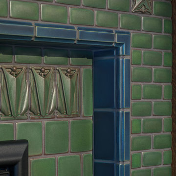 Arts and Crafts Fireplace