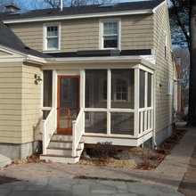Porch, screened