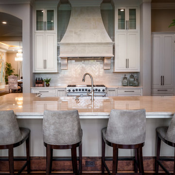 Sugar Land Transitional Chateau With Relaxed Rustic Charm
