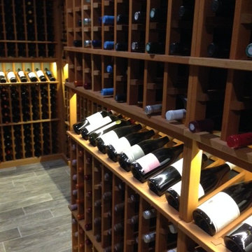 Affordable Philippine Mahogany wine cellar