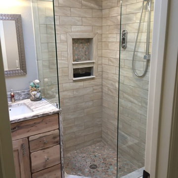 Distressed cabinets for kitchen and bath