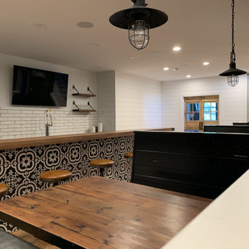 Rustic Meets Chic Basement (Lehigh Valley)