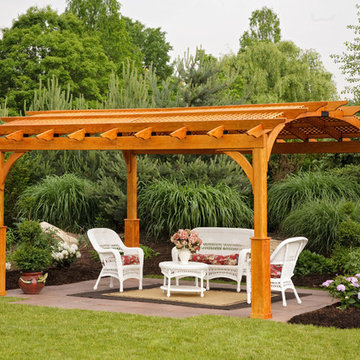 Curved Pergola
