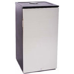 EdgeStar - EdgeStar BR1000 18"W Refrigerator for Kegerator Conversion - Stainless Steel - Features: Ready For Conversion: This unit was specifically designed to support kegerator conversion -- use this refrigerator to build a custom kegerator or to replace only the cooling unit of your current kegerator Capacity: Store one Cornelius keg or one sixth barrel keg in addition to a 2.5 lbs. CO2 tank Integrated Lock: With the included door lock, you&#39;ll know that your keg is protected from unintended access Interior Lighting: Unique blue LED lighting illuminates your keg(s) and makes changing them out quick and easy Adjustable Thermostat: An integrated thermostat lets you choose precisely the setting you need -- anywhere from 32 to 46°F This unit can only hold up to one (1) sixth barrel keg or one (1) Cornelius keg and will not hold a 1/4 or 1/2 barrel Manufacturer Warranty: 1 Year Parts, 90 Day Labor Specifications: Accepts Custom Panels: No Bulb Type: LED Depth: 18-1/4" Door Alarm: No Door Lock: Yes Height: 33-1/4" Installation Type: Free Standing only Leveling Legs: Yes Reversible Door: Yes Width: 17-1/2" With Casters: No Dimensional Drawing: