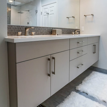 Contemporary Sleek Spa-Inspired Bathroom