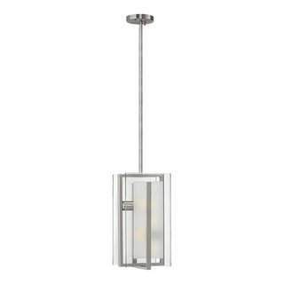 Hinkley Lighting Latitude 2 Light Mini-Pendant, Brushed Nickel - 3997BN ...