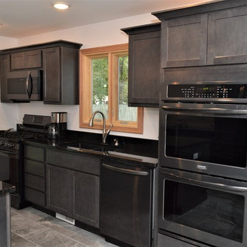 Schererville, IN. BaileyTown USA, Slate Maple Kitchen and Vanity