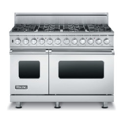 Viking 48" Pro-style Dual-fuel Range, Stainless Steel Natural Gas | VDSC5488BSS - Gas Ranges And Electric Ranges