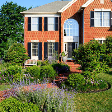 Front Yard Landscape Design in Herndon, Virginia