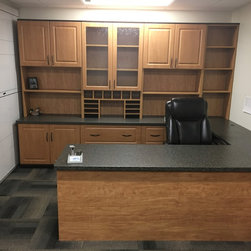 Caramel Apple Office - Desks And Hutches