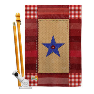 what flag has one star