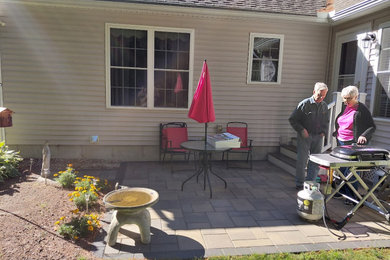 Inspiration for a patio remodel in Boston