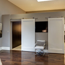 Closet and bedroom