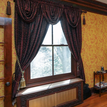 Lovely Bedroom with Wood Window - Renewal by Andersen New Jersey & NYC