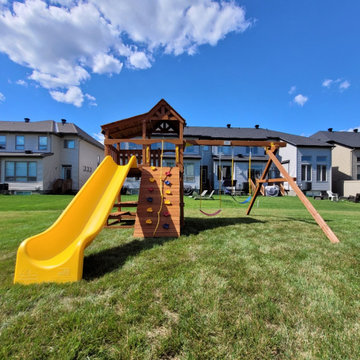 swing set/ play structure Assembly