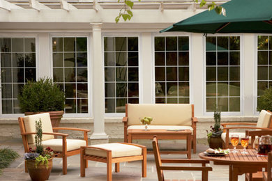 Elegant patio photo in Raleigh