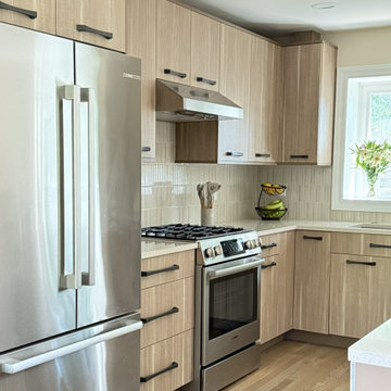 Textural Contemporary Kitchen