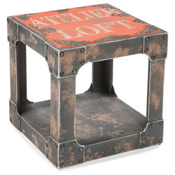 Industrial Side Tables And End Tables by First of a Kind USA Inc