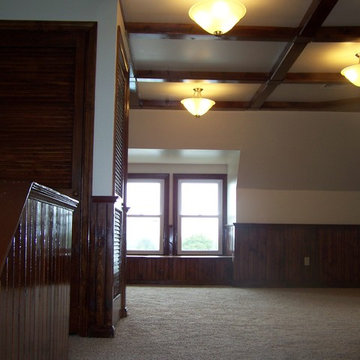 Attic Remodel in 93 year old home