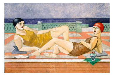 The Bathers Fine Art Giant Canvas Print 72"X48"