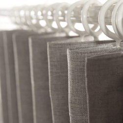 Window Drapery Finishes and Custom Wave Fold - Drapery Fabric