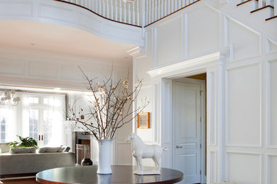 Inspiration for a traditional entryway in New York.